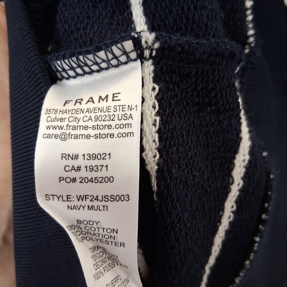 New Frame Blouson Sweater Sweatshirt Long sleeve - Picture 6 of 9